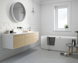 Декор Paradyz Tamoe Bianco Cygaro глянцевый 2,5х19,8 см K-C-025X198-1-TAMO.BI