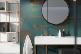 Декор стеклянный Paradyz Uniwersalne Inserto Szklane Azurro A 29,5х59,5 см IG--295X595-1-INSE.AOA