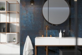 Декор стеклянный Paradyz Uniwersalne Inserto Szklane Blue B 29,5х59,5 см IG--295X595-1-INSE.BLB