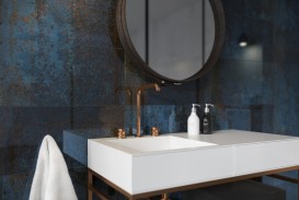 Декор стеклянный Paradyz Uniwersalne Inserto Szklane Blue A 29,5х59,5 см IG--295X595-1-INSE.BLA