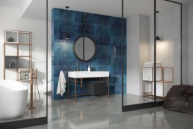 Декор стеклянный Paradyz Uniwersalne Inserto Szklane Turkois C 29,5х59,5 см IG--295X595-1-INSE.TUC--2