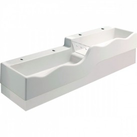 Декоративна фронтальна панель для раковини Geberit Bambini Varicor альпін білий 430010016