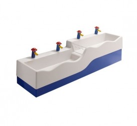 Декоративна фронтальна панель для раковини Geberit Bambini Varicor синій 430010226