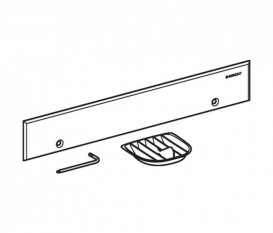 Декоративная накладка для душевого трапа Geberit нержавеющая сталь 154.337.FW.1