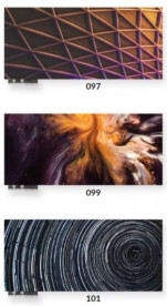 Декоративна накладна панель Terma Case Slim Glass Picture 110х58,5 см скло графіка WRBCSP058110