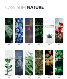 Декоративна накладна панель Terma Case Slim Glass Picture 62х181 см скло графіка WRBCSP181062