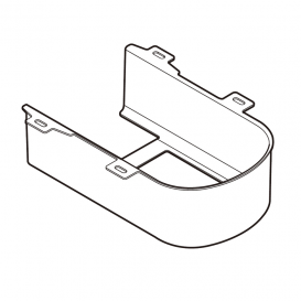 Декоративна панель для підвісного унітазу TOTO SG пластик білий 9AE0017