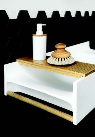 Деревянная полка для раковины Artceram TT дуб ACA037