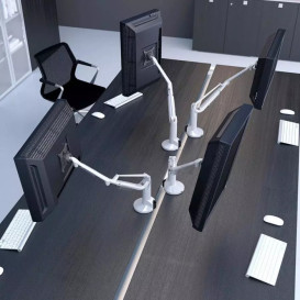 Держатель для одного монитора ASA Plastici Dinamik 2.0 алюминий 050.070.00001