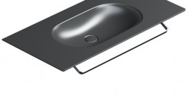 Держатель для полотенец для раковины Catalano Horizon 100х50 см черный матовый 5P100HZNS