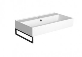 Держатель для полотенец для раковины Simas Agile 46 см металл черный матовый AGPL