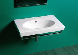 Держатель для полотенец для раковины Simas LFT Spazio 58 см хром LFT A2