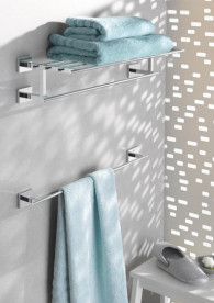 Тримач для рушників Grohe QuickFix Start Cube 45 см метал хром 40987000