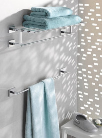 Держатель для полотенец Grohe QuickFix Start Cube 60 см металл хром 41089000