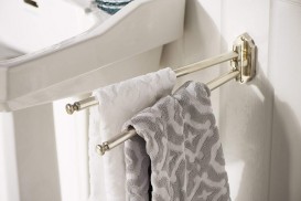 Держатель для полотенец Haceka Vintage поворотный серебро 1170891