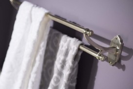 Держатель для полотенец Haceka Vintage двойной серебро 1170902