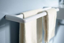 Держатель для полотенец Haceka Yoly двойной пластик белый 1138001