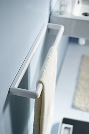 Держатель для полотенец Haceka Yoly пластик белый 1137990