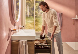 Тримач для рушників Hansgrohe Xelu Q 42,8 см хром 54143000