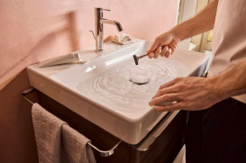 Тримач для рушників Hansgrohe Xelu Q 42,8 см хром 54143000