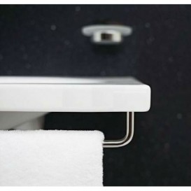 Держатель для полотенец Jika Tigo фронтальный под раковину 80 см хром H3812120040001