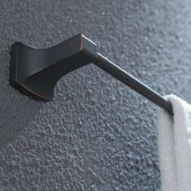 Держатель для полотенец Kraus Fortis настенный 600 мм темный шоколад KEA-13337ORB