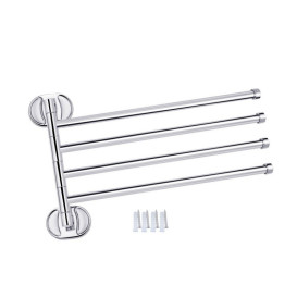 Тримач для рушників Kroner KRM Elbe-ACC2914 поворотний хром CV022873