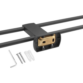 Держатель для полотенец Kroner KRM Graz-GRP95609 графит CV035538