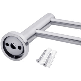 Тримач для рушників Kroner KRP Edelstahl Klassisch-ESG3709 62 см нікель CV025641