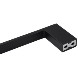 Тримач для рушників Kroner KRP Edelstahl Kubus-SCH3901 60 см чорний CV025644