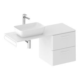 Тримач для рушників Ravak Balance II 46,5 см метал білий X000001817