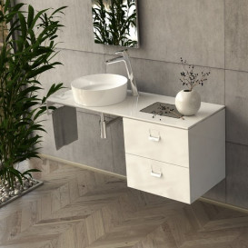 Держатель для полотенец Ravak Comfort 45,5 см металл белый X000001384