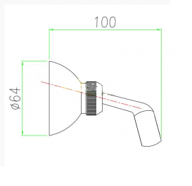 Тримач для ручного душа Fiore хром 35000519