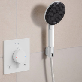 Держатель для ручного душа Hansgrohe Porter Fine белый матовый 28885700