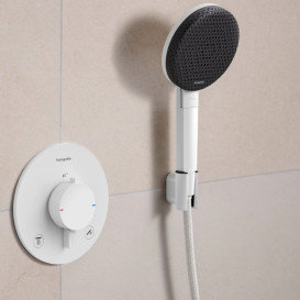 Держатель для ручного душа Hansgrohe Porter Fine белый матовый 28885700