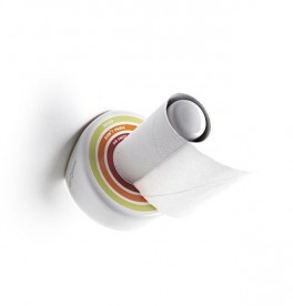 Держатель для туалетной бумаги Artceram Postit белый декорированный PSC001 01;74