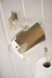 Тримач для туалетного паперу Haceka Vintage з кришкою срібло 1170893