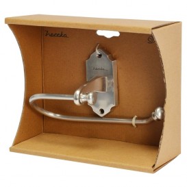 Тримач для туалетного паперу Haceka Vintage відкритий срібло 1170894