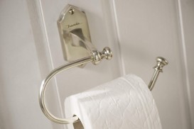 Тримач для туалетного паперу Haceka Vintage відкритий срібло 1170894