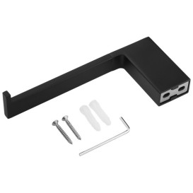 Держатель для туалетной бумаги Kroner KRP Edelstahl Kubus-SCH3903-2 черный CV025647