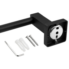 Тримач для туалетного паперу Kroner KRP Graz-SCH61907 чорний CV035542