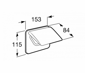 Держатель для туалетной бумаги Roca Hotels 2.0 хром A816720001