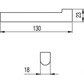 Тримач для туалетного паперу Tres Max-Tres настінний золото 11463609OR