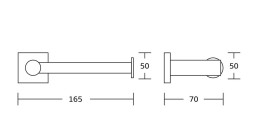 Держатель для туалетной бумаги VBI Saturn металл хром VBI-040312CH