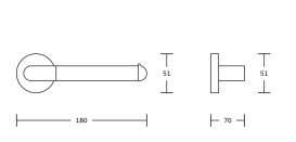 Держатель для туалетной бумаги VBI Uranus металл черный VBI-040412BL
