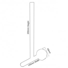 Тримач для запасного рулону туалетного паперу Haceka Kosmos Chrome 1158032