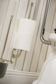 Тримач для запасного рулону туалетного паперу Haceka Vintage срібло 1170900