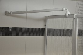 Тримач до шторкою для ванни Ravak Rosa VSK2 короткий білий B110000001