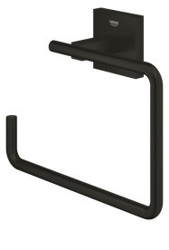 Держатель-кольцо для полотенец Grohe QuickFix Start Cube металл черный матовый 409752430