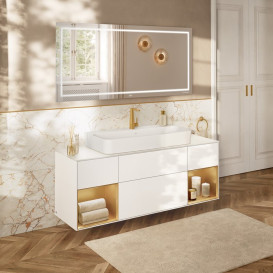 Держатель-кольцо для полотенец Villeroy & Boch Elements - Tender матовое золото TVA15100500076